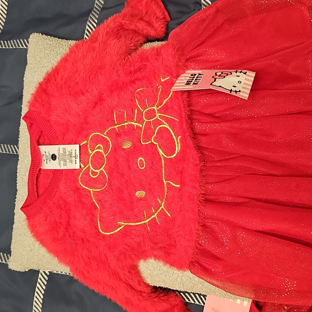 Hello Kitty Red Girl Dress